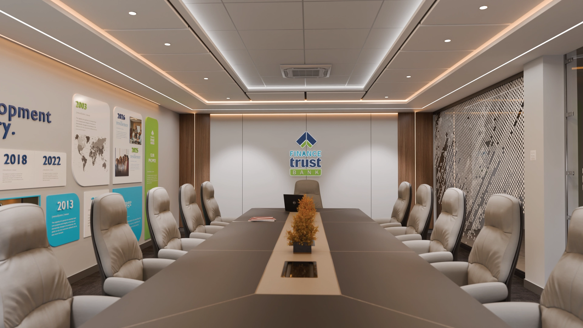 Finance Trust Bank branch interior